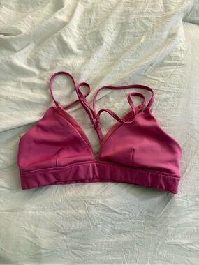 ALO Yoga Hot Pink Triangle Bralette